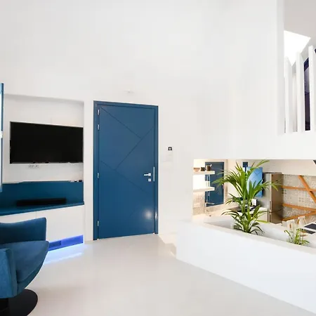 Blue White Residence Monolithos  Exterior photo